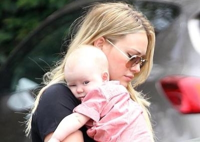 Bebé Hilary Duff con Sophie