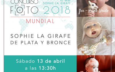 Entrega de premio EL BEBÉ SOPHIE LA GIRAFE 2018