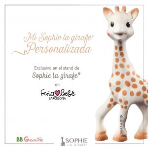 Sophie la girafe personalizada