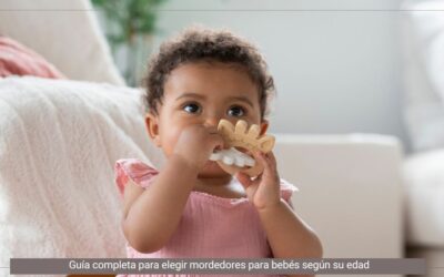 Guía completa para elegir mordedores para bebés según su edad